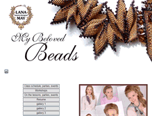 Tablet Screenshot of lana-bead.info